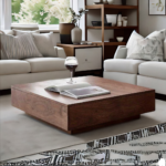 natural coffee table, sheesham wood coffee table