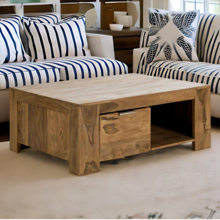 1 drawer coffee table, living room coffee table