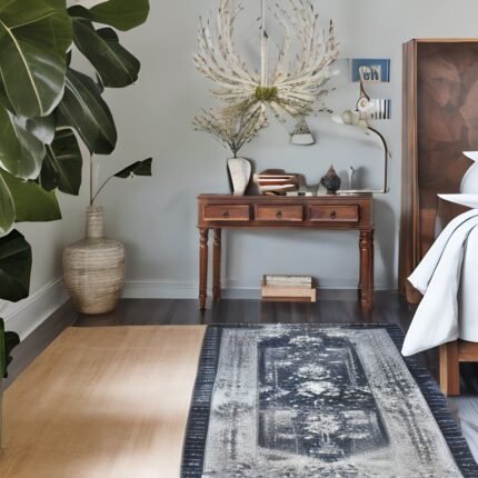 console table with drawers