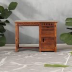 sheesham wood study table, wooden study table