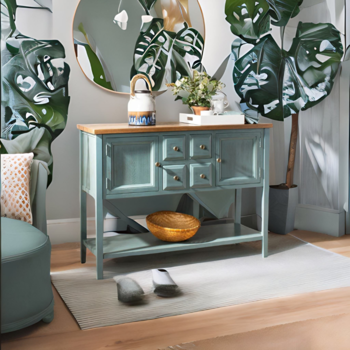 console table with storage, drawer console table
