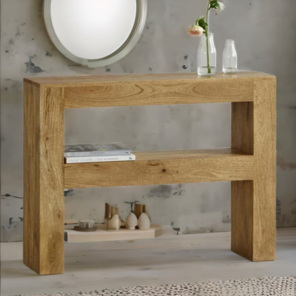modern console table