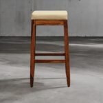 classic bar stool, wooden bar stool