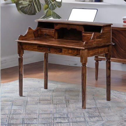 sheesham wood study table, wooden study table