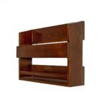 wood wine rack, solid wood wine rack