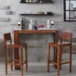 bar table and chairs, set of 2 chairs